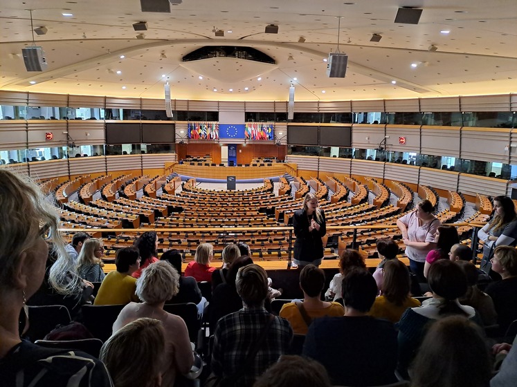 Brüssel-Exkursion der ZAMm-Absolventinnen 2023