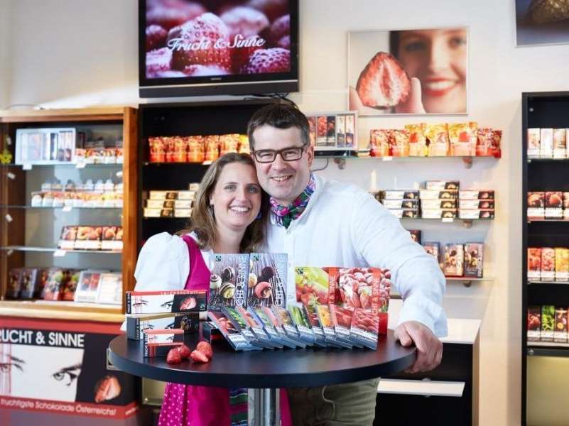 Christina und Thomas Kibler von der  Frucht   Sinne Schokoladenmanufaktur  © Frucht   Sinne Schokoladenmanufaktur