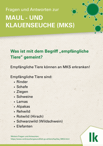 1_Empfängliche Tiere.png © LK Niederösterreich