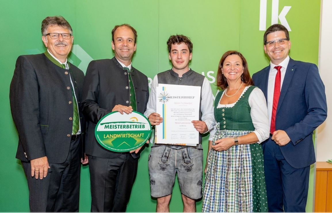 Die neuen Meister_Julian_2025.jpg © Georg Pomassl | LK NÖ